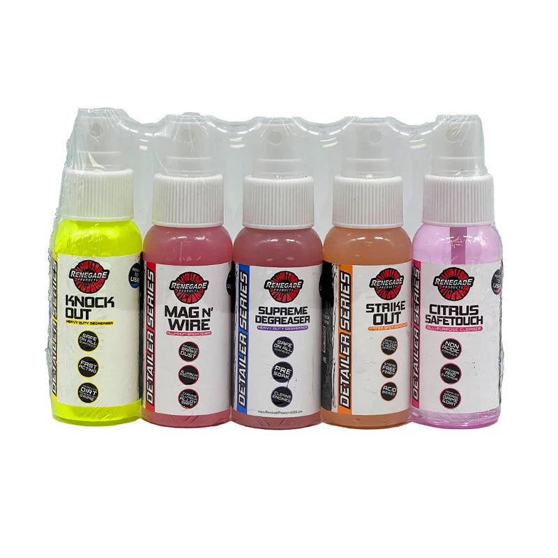 Renegade Products Sample Packs POLISHING LIQUID METAL POLISH Gray