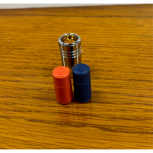 95180 1" UNIVERSAL CR. ALUM. TOGGLE SWITCH EXTEN. W/AMBER CRYSTAL TOGGLE SWITCH Dark Goldenrod