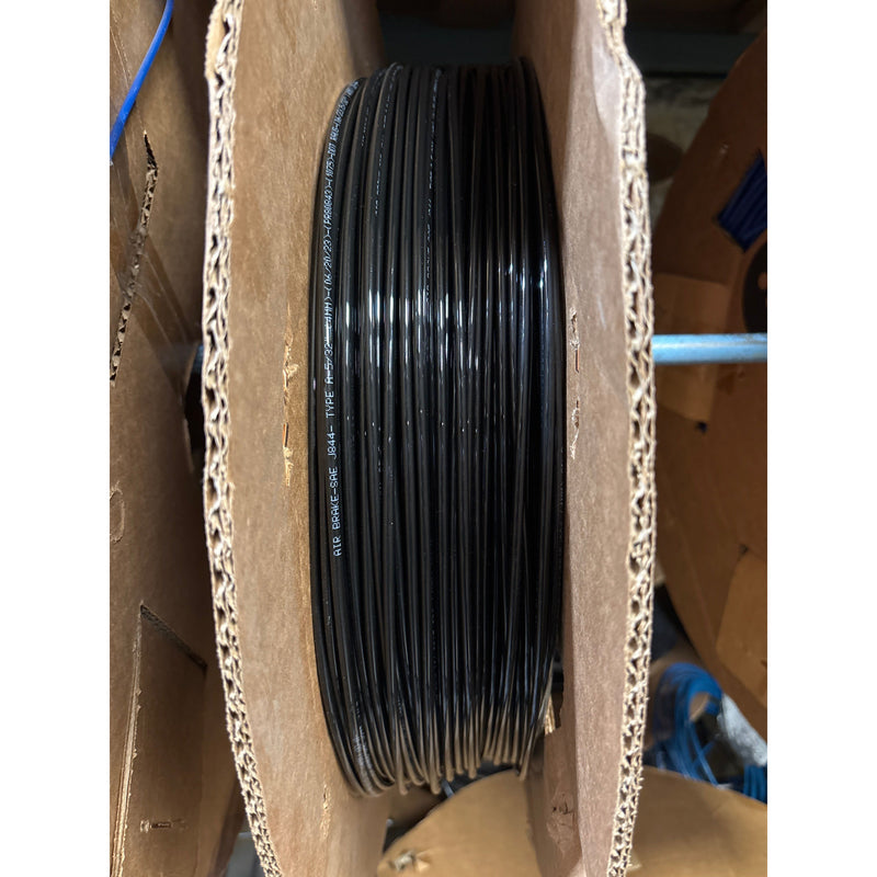 225-2047 SAE J844 Tubing | 5/32" OD, Black, Corrugated Reel (Sold by Foot) Dark Slate Gray