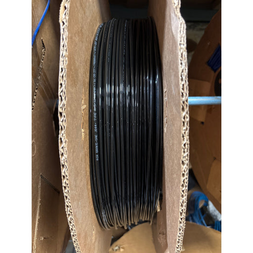 225-2047 SAE J844 Tubing | 5/32" OD, Black, Corrugated Reel (Sold by Foot) Dark Slate Gray
