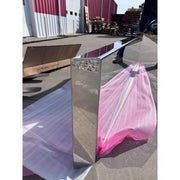 #SSQTP20MT Universal Bumper Stainless 20" blind mount (mitered end) (No Holes) (No bm plates) BUMPER Light Slate Gray