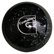 Cummins Logo Shift Knobs (M10x1.50 female threads) (Fits 5,6 speed manual Dodge Cummins Truck & Dodge Ram 2500, 3500) SHIFTER Black Glitter Black