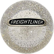 Freightliner Emblem Brake Knob (5/8"-11 female threads) Twisted Shifterz (Choose Color) brake knob Clear Glitter Gray