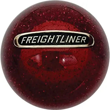 Freightliner Emblem Brake Knob (5/8"-11 female threads) Twisted Shifterz (Choose Color) brake knob Red Glitter Black