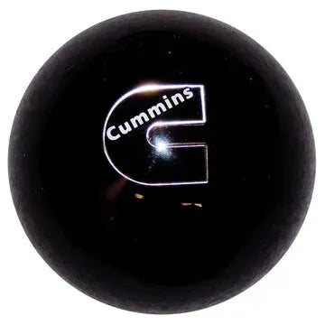 Cummins Logo Shift Knobs (M10x1.50 female threads) (Fits 5,6 speed manual Dodge Cummins Truck & Dodge Ram 2500, 3500) SHIFTER Black Black