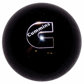 Cummins Emblem Brake Knobs Twisted Shifterz (Choose Color) brake knob Black Black