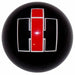 Pale Violet Red IH Emblem Brake Knobs (5/8"-11 female threads) brake knob Black