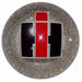 Dim Gray IH Emblem Brake Knobs (5/8"-11 female threads) brake knob Clear Glitter