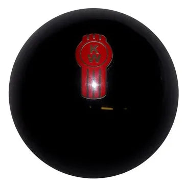 Kenworth Emblem Shift Knobs (1/2"-13 female threads) Twisted Shifterz (Choose Color) SHIFTER Black Black