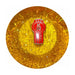 Dark Goldenrod Kenworth Emblem Brake Knobs (5/8"-11 female threads) brake knob Amber Glitter