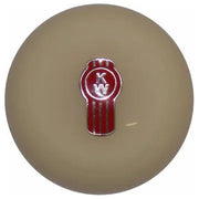 Kenworth Emblem Brake Knobs (5/8"-11 female threads) Twisted Shifterz (Choose Color) brake knob Ivory Dim Gray