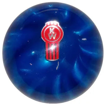 Midnight Blue Kenworth Emblem Brake Knobs (5/8"-11 female threads) brake knob Blue Pearl