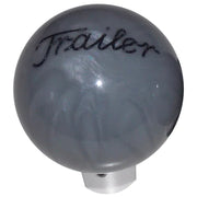 Font 1 Engraved Trailer Brake Knobs (5/8"-11 female threads) Twisted Shifterz (Choose Color) brake knob Pearl Gray Dim Gray