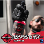 Renegade EZ Red Sprayable Metal Polish rp-LFGRPCLRSMP24 Renegade Red Line Dark Slate Gray