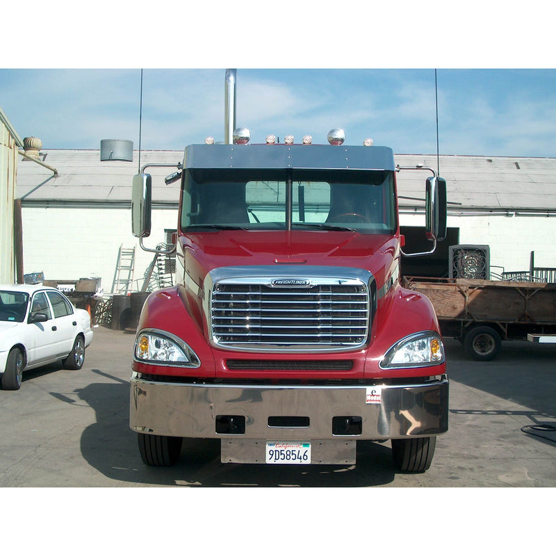 F-3038C 13” Drop Visor 2 Pc w/10-3/4” Light Holes Across the Top Evenly Spaced