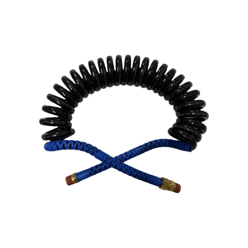 114-423  (12' Long) 40MM DIAMETER / SINGLE/ BLUE GRIP (12" lead) AIR LINE Black
