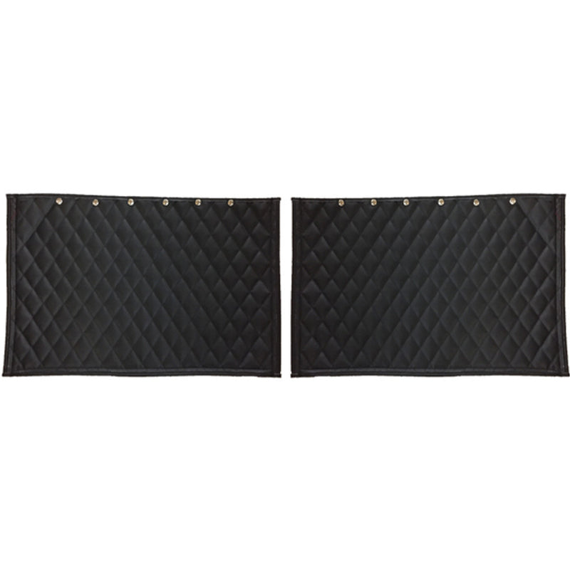 Quilted Vinyl Fender Covers - 27.5 Inch X 24 Inch - Black - Pair FENDER GUARD Dark Slate Gray