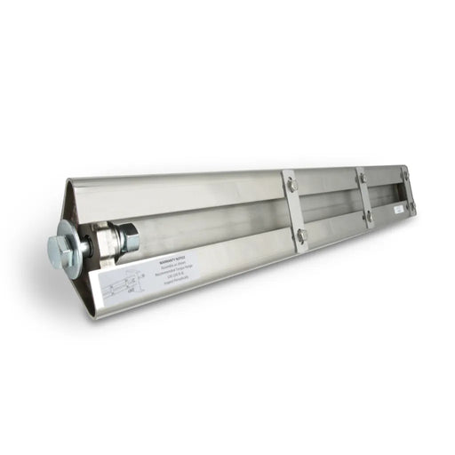 H-T1855P-23 304SS (23'') FLUSH MOUNT TRIANGLE FENDER BRACKET;12 GAUGE (EACH) Gray