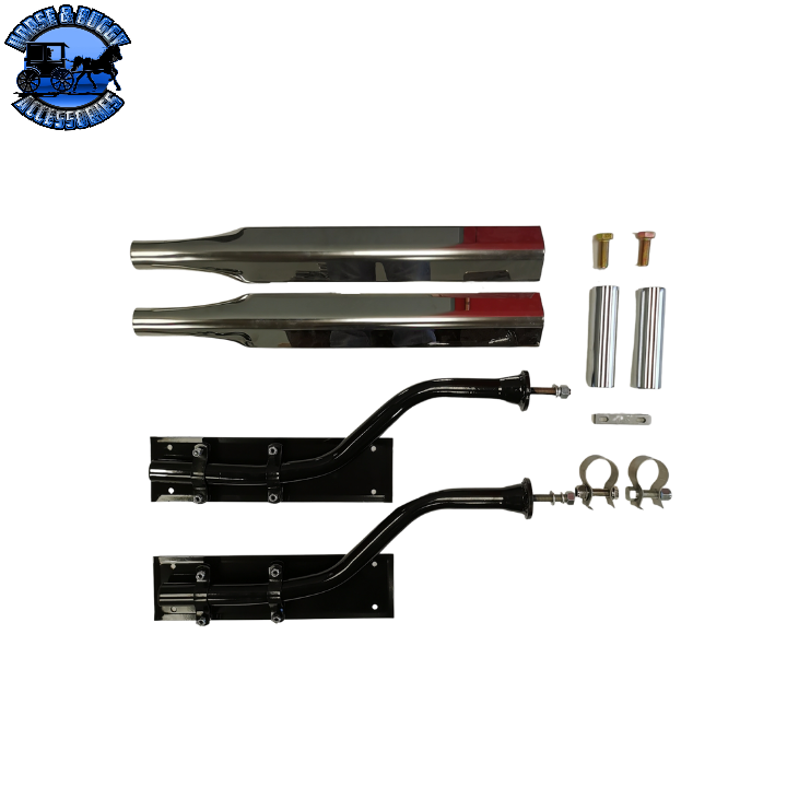 FMH200SHD-2 Heavy Duty SS Half Mounting Kit - with 360 Swivel Bracket