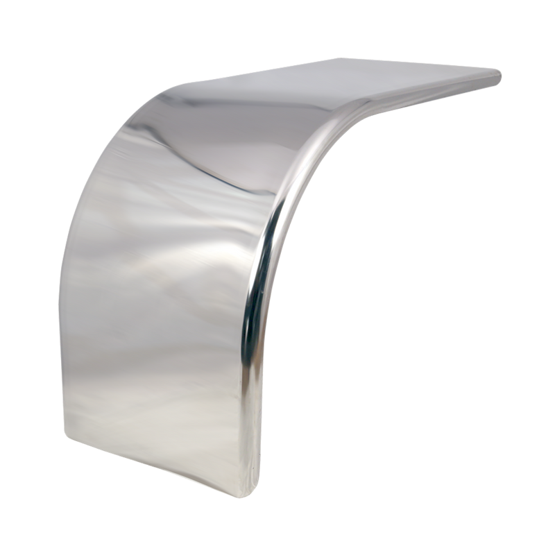 #FS80S14ELFMF 80" 304 stainless Half Fender Extra Long Front (Class 8)