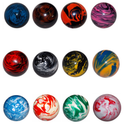 Marbled Shift Knobs (1/2"-13 female threads) Twisted Shifterz (Choose Color) SHIFTER Black and Blue,Black and Brown,Black and Dark Orange,Black and Pink,Black and Red,Black and White,Black and Yellow,Blue and Grabber Orange,Blue and White,Dark Orange & White,Green and White,Red and White Dark Slate Gray