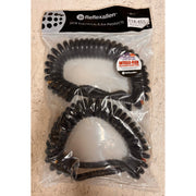 114-455 (15 ft. Long) 40mm Diameter (Pair) Black Grips AIR HOSE Tan