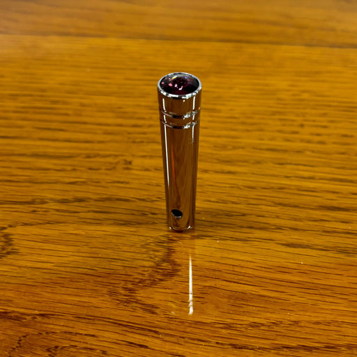 92884 2-1/4" CR. ALUM. SWITCH EXTEN. W/PURPLE CRYSTAL FOR PETERBILT TOGGLE SWITCH Dark Goldenrod