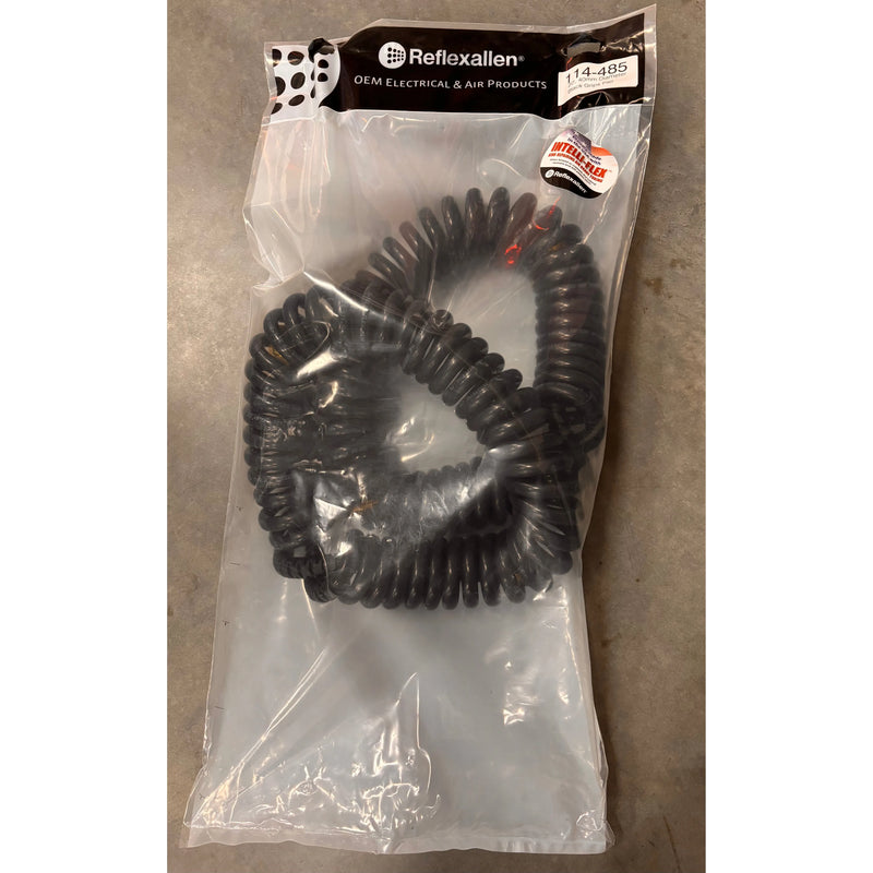114-485 (20 ft. long) 40mm Diameter, (Pair) (12" leads) Black Grips AIR HOSE Slate Gray