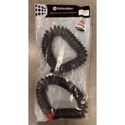 114-484 (20 ft. Long) 40mm Diameter (Pair) Red/Blue Grips AIR HOSE Slate Gray