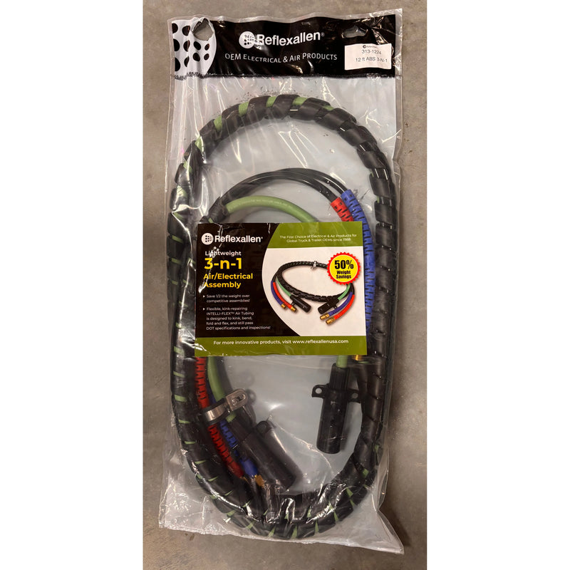 313-1224 3-n-1 Assembly (12 Ft. Long) ABS, Nylon Plugs, Red & Blue Grips motor vehicle parts Dim Gray