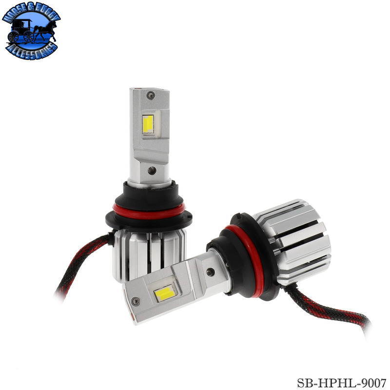SB-HPHL-9007 9007 / HB5 LED Light Bulbs - High Power 90W - Dual Beam - 10,000 Lumens - 6500K