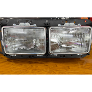 29-1606005TK  TPHD Dual Square Headlight Assembly Replaces K256-880-2 For Freightliner Classic, Kenworth T800, W900 HEADLIGHT Dim Gray