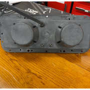 29-1606005TK  TPHD Dual Square Headlight Assembly Replaces K256-880-2 For Freightliner Classic, Kenworth T800, W900 HEADLIGHT Dim Gray