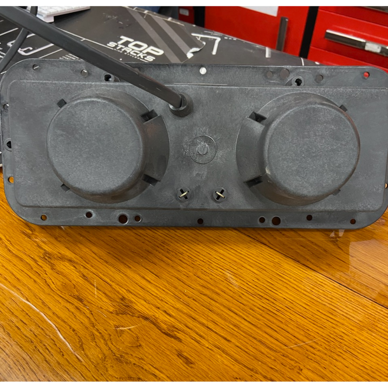 29-1606005TK  TPHD Dual Square Headlight Assembly Replaces K256-880-2 For Freightliner Classic, Kenworth T800, W900 HEADLIGHT Dim Gray