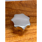 KW SS TOOLBOX KNOB FEMALE THREAD (3/8''-16) COMPLETE W/ SS & POLY WASHERS Saddle Brown