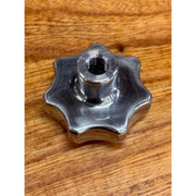 KW SS TOOLBOX KNOB FEMALE THREAD (3/8''-16) COMPLETE W/ SS & POLY WASHERS Chocolate