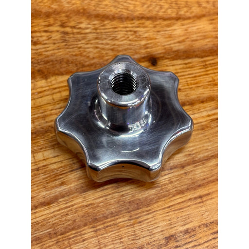 KW SS TOOLBOX KNOB FEMALE THREAD (3/8''-16) COMPLETE W/ SS & POLY WASHERS Chocolate