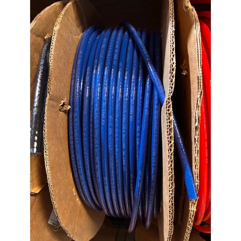225-6035 SAE J844 Tubing | 3/8" OD, Blue, Corrugated Reel (Sold by Foot) Dark Salmon