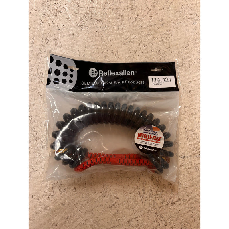 114-421 (12' Long) / 40 MM DIAMETER / SINGLE RED GRIP (12" lead) airline Rosy Brown