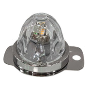 #1050 STAINLESS PETERBILT 579/589 DRIVER/PASSENGER INTERIOR LIGHT BRACKET watermelon Slate Gray