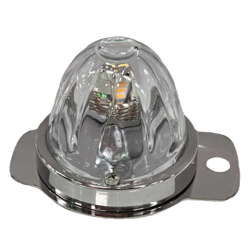 #1050 STAINLESS PETERBILT 579/589 DRIVER/PASSENGER INTERIOR LIGHT BRACKET watermelon Slate Gray