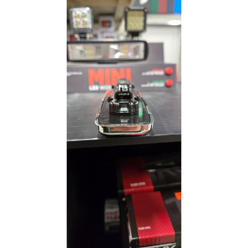 Trux LED Interior Projector Dome Sleeper Light for Kenworth & Peterbilt 14 Diodes DOME LIGHT Black