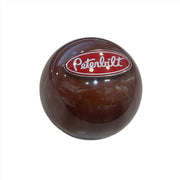 Peterbilt Emblem Shift Knobs (1/2"-13 female threads) Twisted Shifterz (Choose Color) SHIFTER Brown Pearl Dark Slate Gray