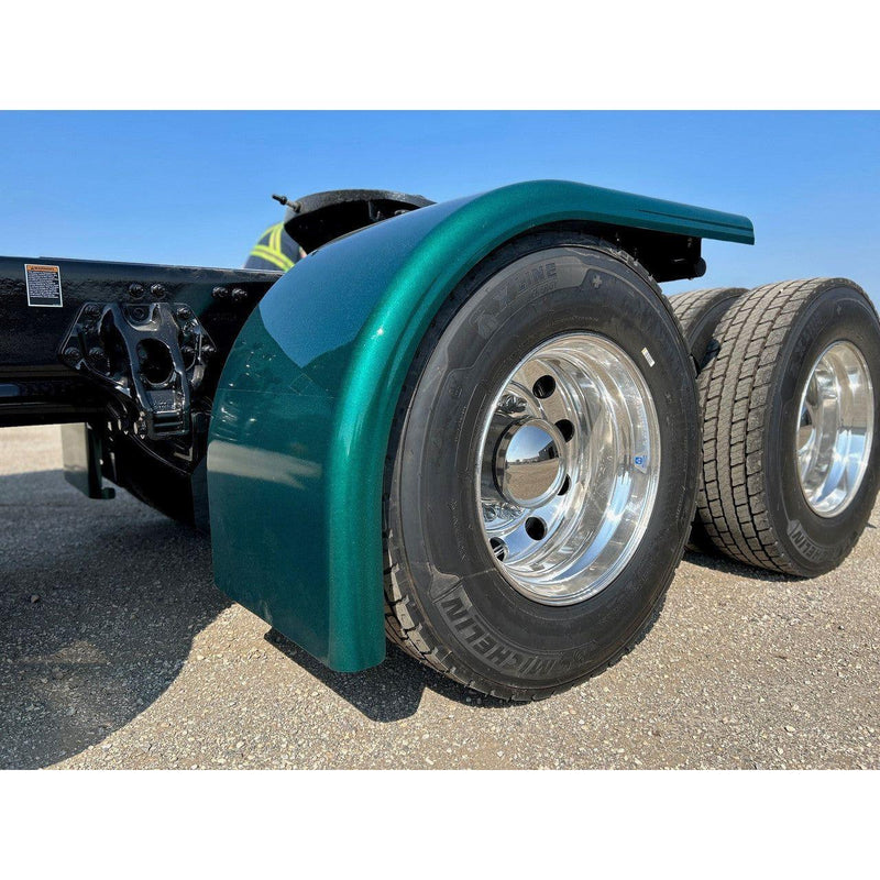 #172661 Shift Half fender 52" Fiberglass Fender (Sold Individually) 1" lip HALF FENDERS Dark Slate Gray