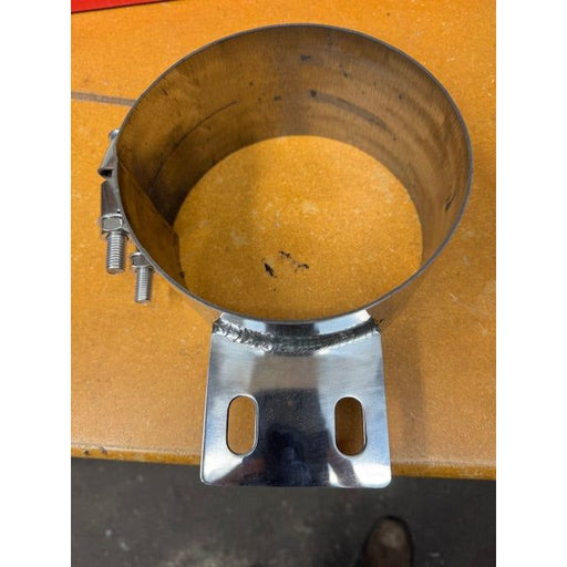 #7-5C (straight Peterbilt style) 7" clamp for (stainless exhaust kits only) measures 6.5" clamp Sienna