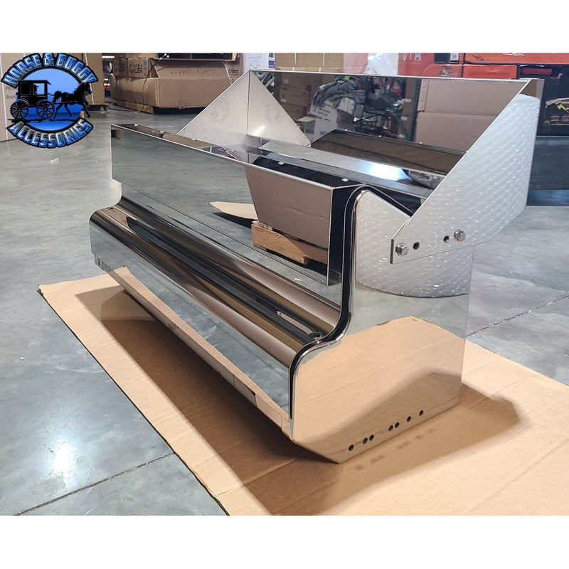 Kenworth Custom Universal 304 stainless stepboxes (Choose size & style) Includes steps