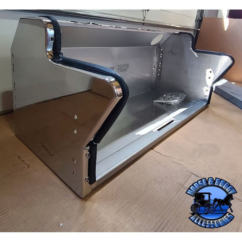 Kenworth Custom Universal 304 stainless stepboxes (Choose size & style) Includes steps