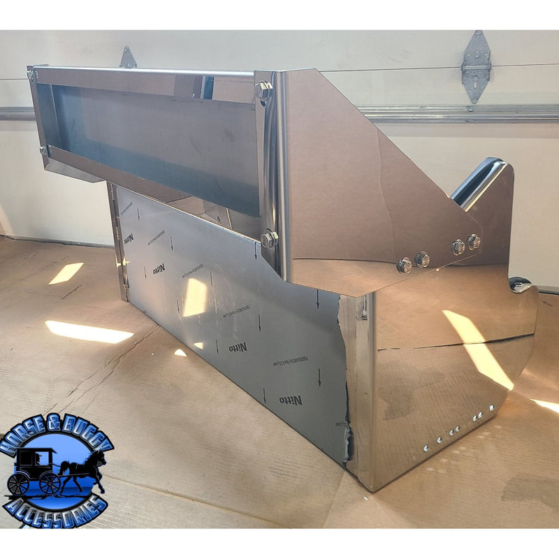 Kenworth Custom Universal 304 stainless stepboxes (Choose size & style) Includes steps