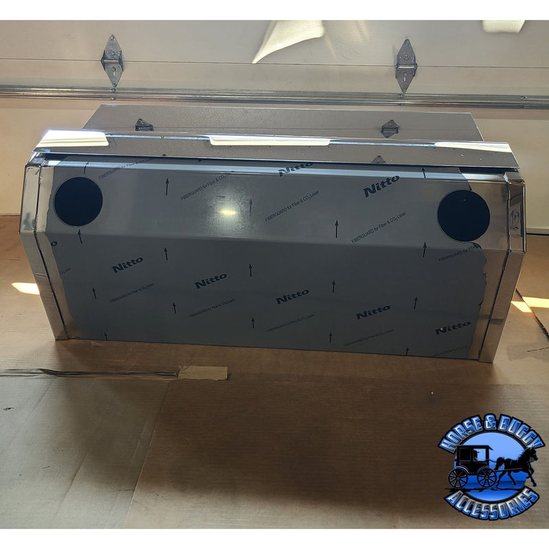 Kenworth Custom Universal 304 stainless stepboxes (Choose size & style) Includes steps