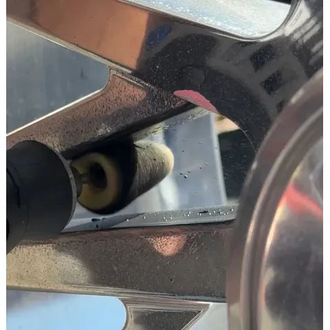 1/8" Shank Foam Polishing Bits: 5 Pack